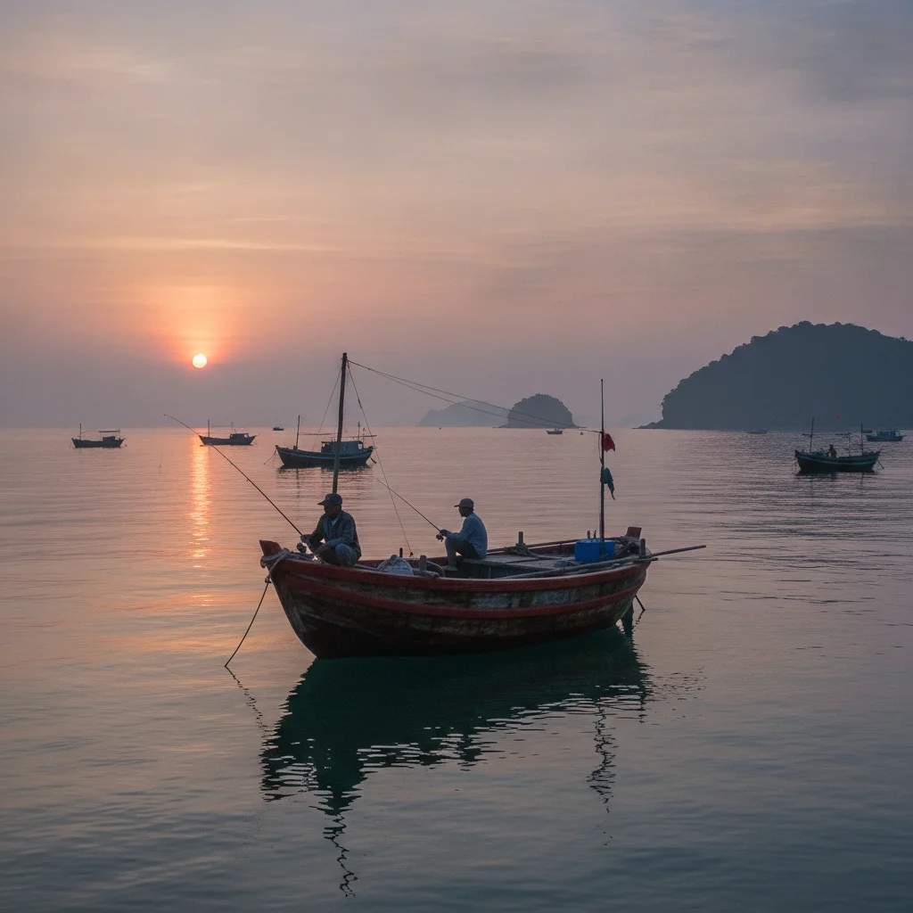 Fishing morning