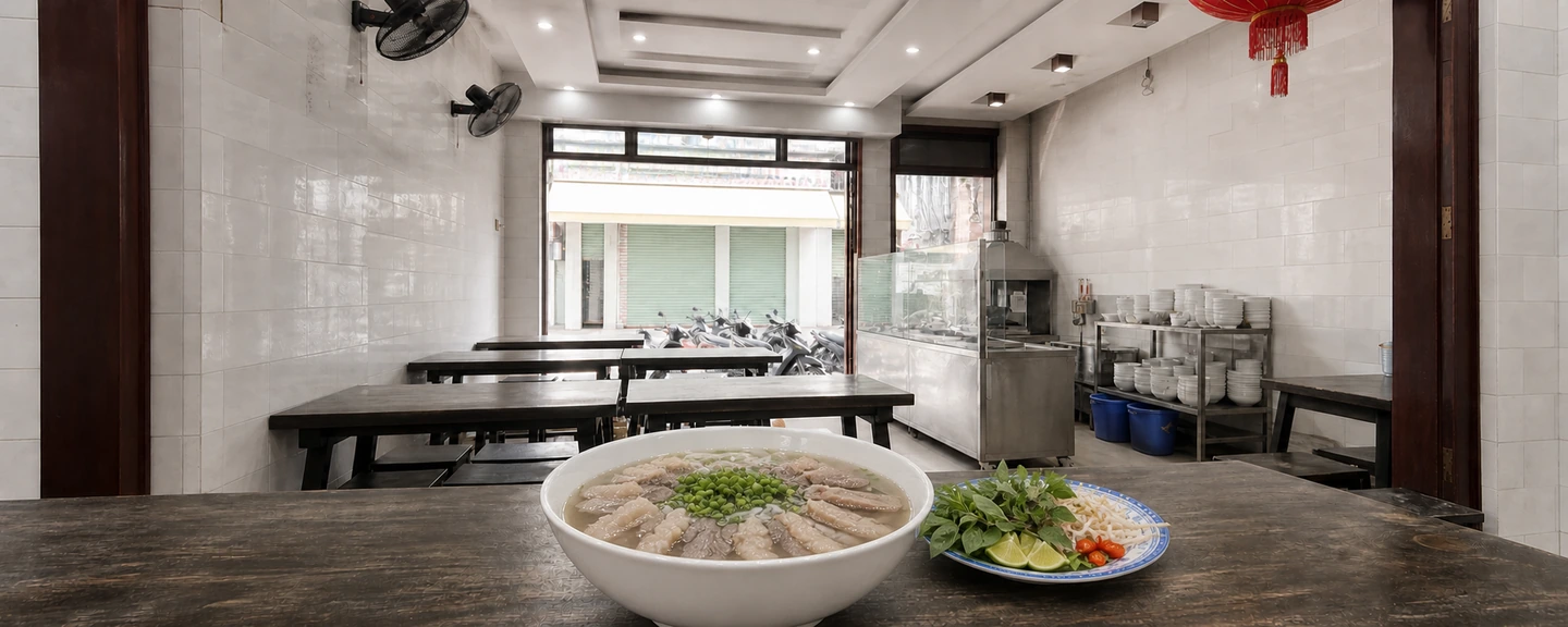 Phở gầu (fatty brisket)