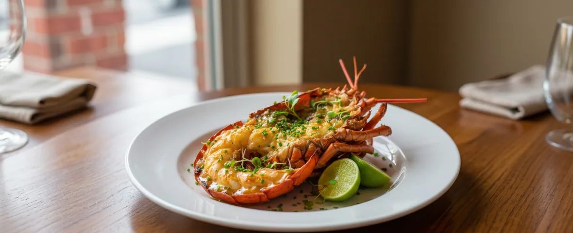 Grilled lobster
