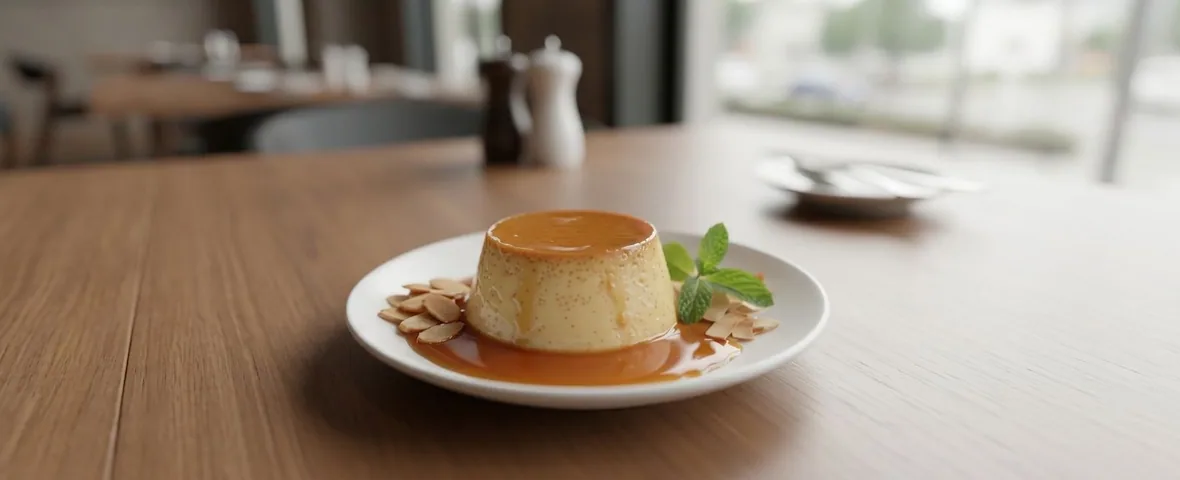 Coconut flan