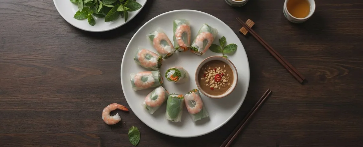 Fresh spring rolls