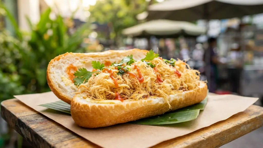Pork Floss Bánh Mì