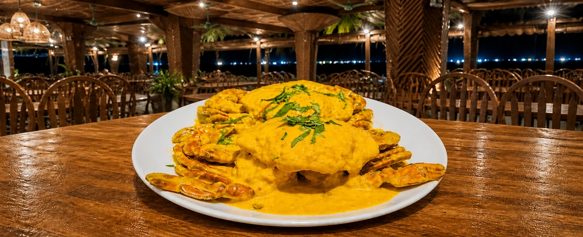 Crab in Salted Egg Yolk Sauce