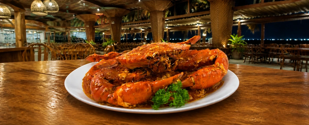 Crab in Singapore Sauce