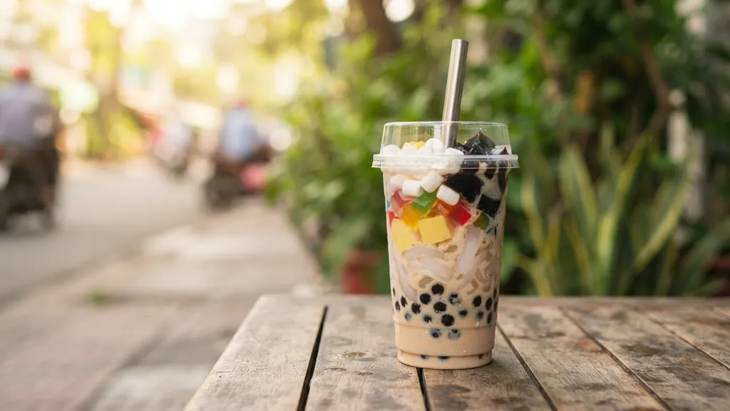 Full-Topping Milk Tea