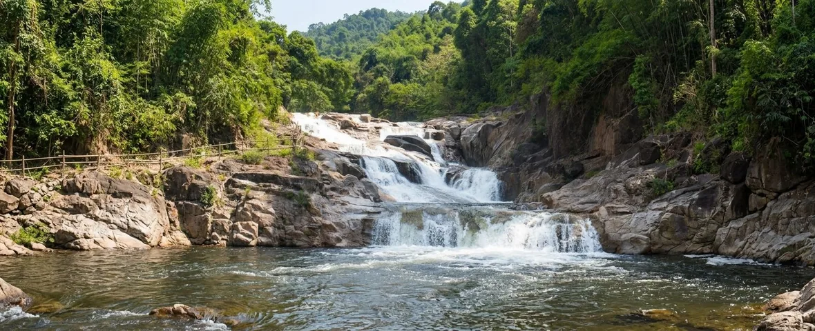 Yang Bay waterfall park