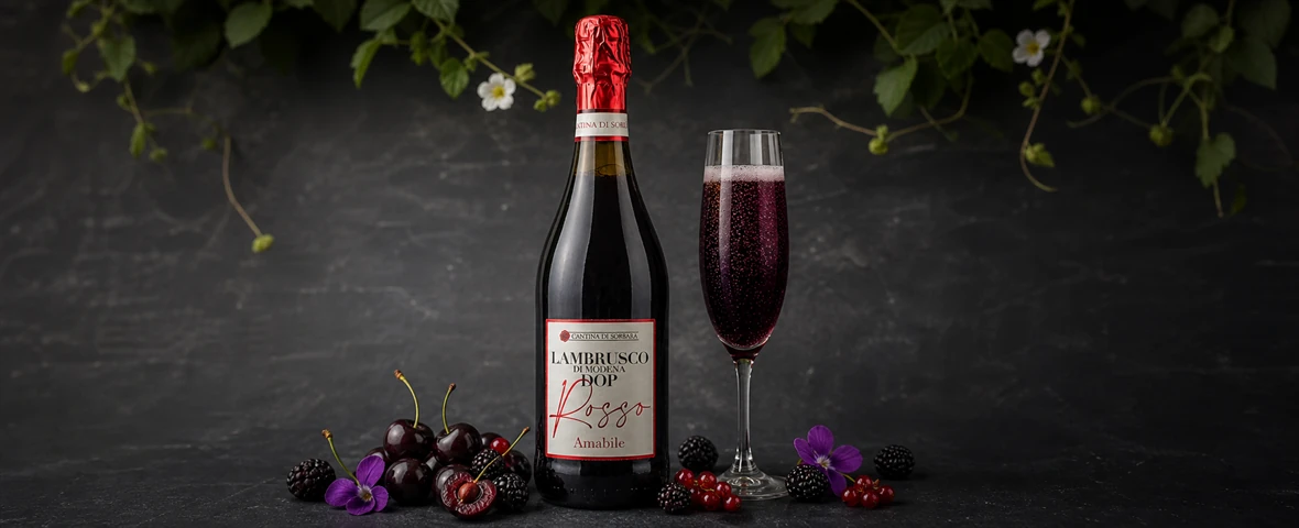 Lambrusco di Modena DOP Rosso Amabile