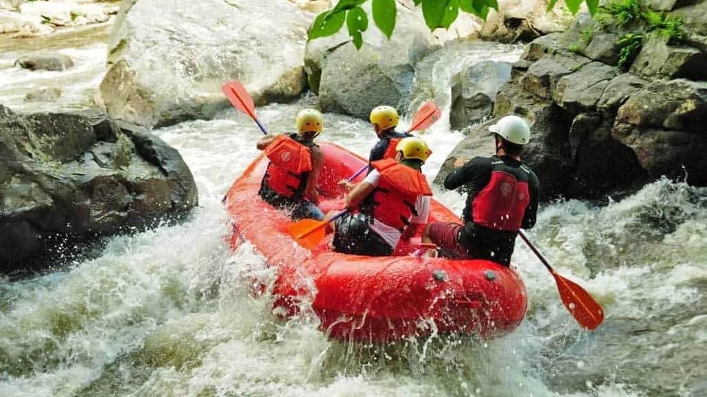 Rafting at Kong Forest