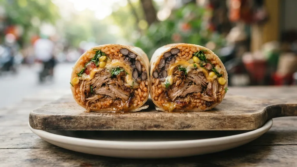 Pulled Pork Burrito
