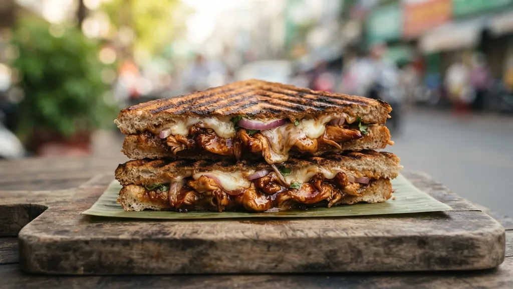 BBQ Chicken Panini