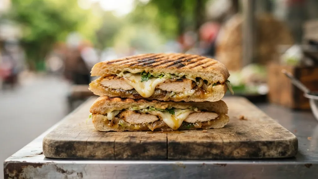 Honey Mustard Chicken Panini
