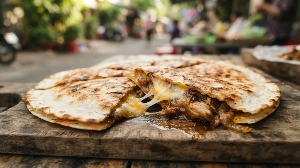 Pulled Pork Quesadilla