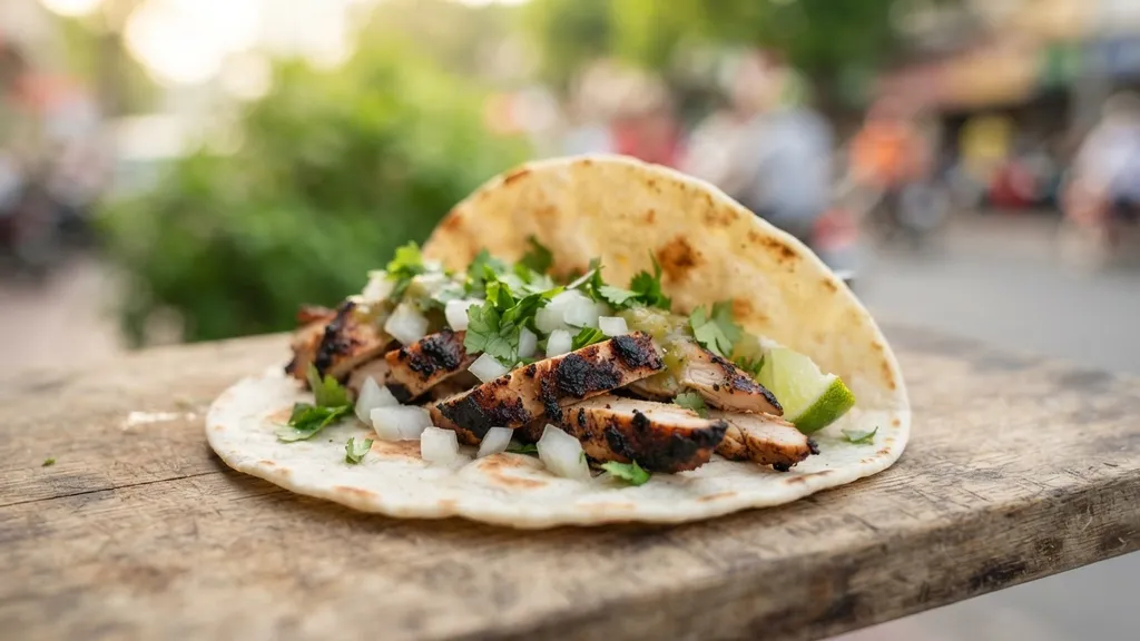 Grilled Chicken Taco