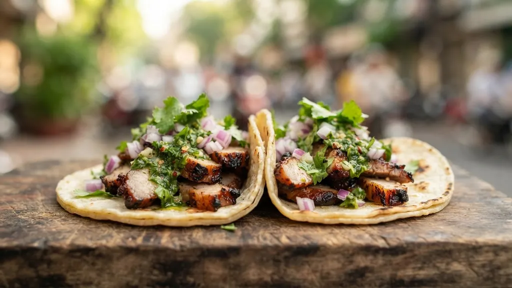 Pork Chimichurri Tacos