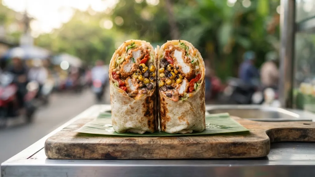 Southwest Fried Chicken Wrap