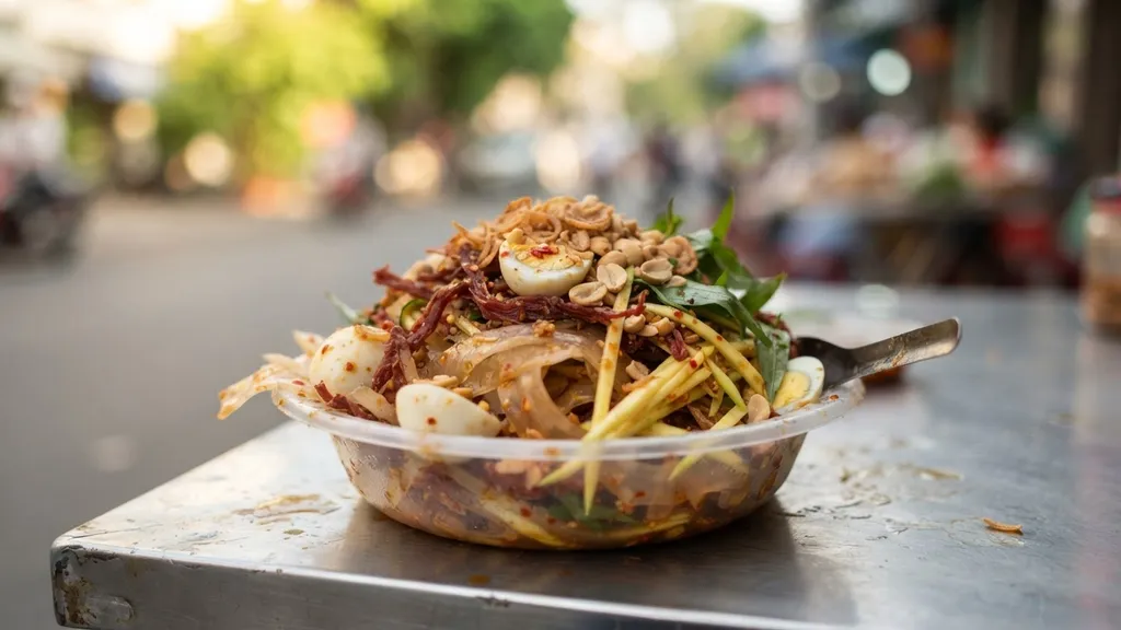 Mixed Rice Paper Salad