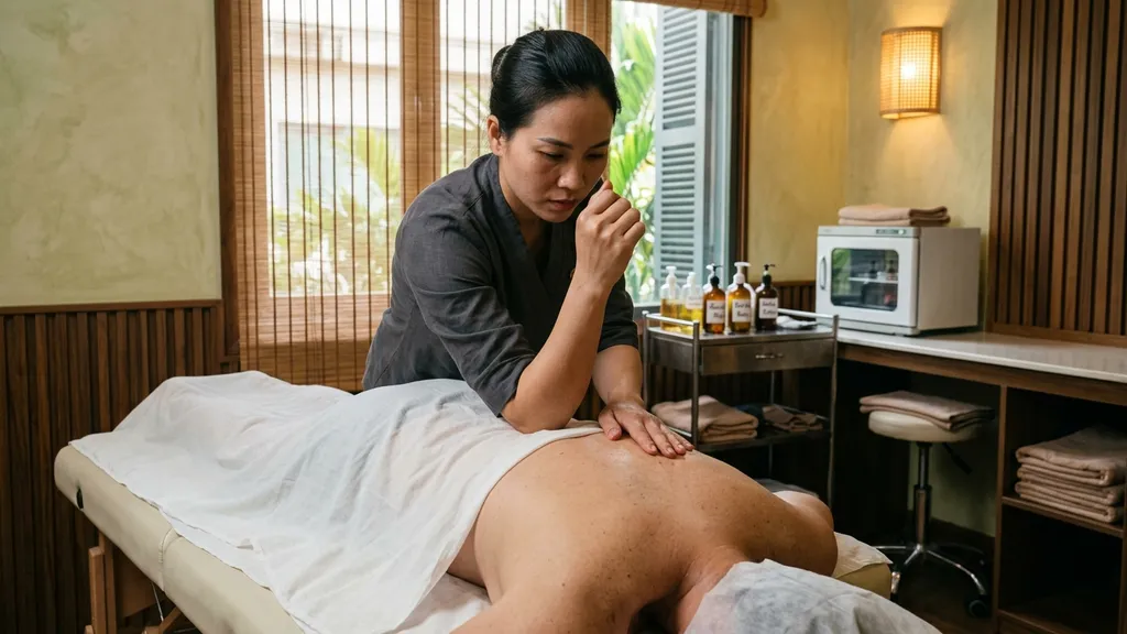 Traditional Vietnamese massage