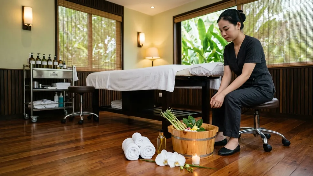 Relax package — foot soak + foot + aroma body