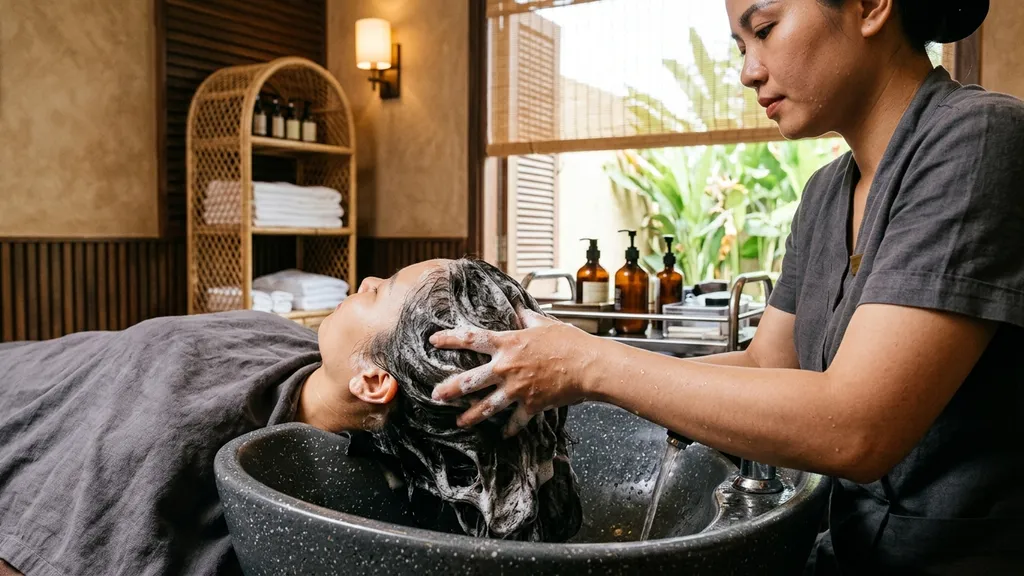 Wellness hair wash (gội đầu dưỡng sinh)